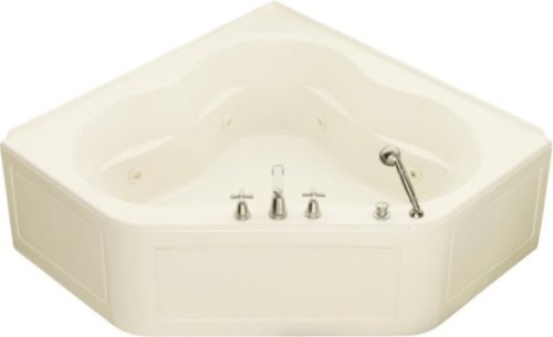Buy Whirlpool Tub by Kohler - K-1160-HL in Biscuit (Tercet Showers, Plumbing, Bathtubs Showers & Saunas, Showers, Modules & Installation Kits)