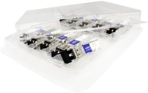 AddOn Cisco GLC-SX-MM Compatible 10 Pack 1000Base-SX SFP Transceiver (MMF, 850nm, 550m, LC) - 100% application tested and guaranteed compatible - GLC-SX-MM-AO-10PK