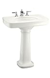 Bathroom Sink Pedestal by Kohler - K-2347-4 in White