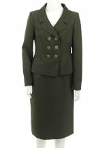 Le Suit Lush Valley Skirt Suit