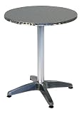 Papilion 432775 Bistrotisch Marc, 60 cm, 4-Fuss, Schleifdekor