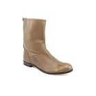 Coach CALLAN Womens Size 6 Gray Leather Fashion Ankle Boots