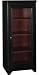 Bush Furniture Stanford Audio Cabinet, Antique Black/Hansen Cherry