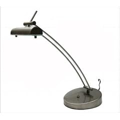 ZENTHLER PIANO Klavierlampe Lampe Leuchte "Elegance" silberfarben