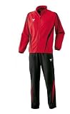 Erima Chicago Kinder Trainingsanzug Rot Schwarz, Grösse:116