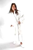 ELEGANT 100% Cotton Bathrobe