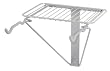 The Art of Storage Pablo 2 Bike Storage Rack with Shelf The Art of Storage Pablo 2 Bike Storage Rack with Shelf