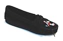 Women's Minnetonka Moccasins, #653 -Black