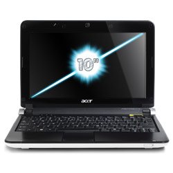Acer Aspire One AOD250-1289 10.1-Inch Seashell White Netbook - 6.5 Hour Battery Life