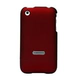 CaseCrown iPhone 3G and 3GS Polycarbonate Glider Slim-Fit Case (Red Garnet)
