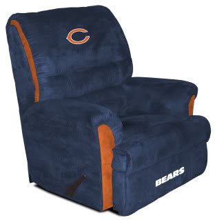 Home Team NFL Chicago Bears Big Daddy Recliner