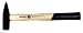 KS Tools 140.2024� Schlosserhammer DIN 1041 T�V/GS gepr. 300g mit Hickory-Stiel DIN 5111