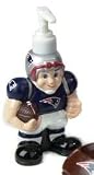 New England Patriots 7.25 Plastic Bath Soap Dispenser - NFL Football