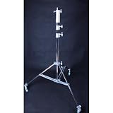 E-Image 9107 Double Riser Steel C Stand on Wheels - 9.5ft