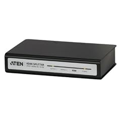 ATEN VS182 HDMI Audio Video Splitter Verteiler 1:2 1 zu 2 2port 2ach VS-182