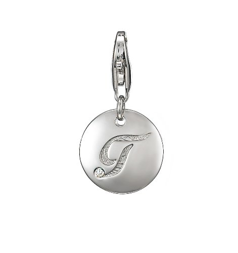 Esprit Anh&auml;nger CHARM LETTER T 925 Sterling Silber S.ESZZ90838A000 Preisvergleich