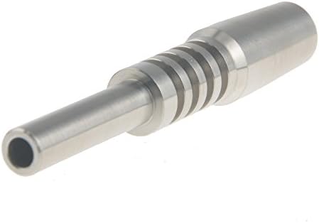 AMATONLLC Ti Nail 14mm Domeless Grade 2 Titanium Nail for Nectar Collector Kits