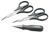 Du-Bro 2331 Body Reamer, Straight Scissors And Curved Scissors Set