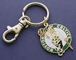 Boston Celtics Keychain with clip
