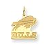 14K Buffalo Bills Small Team Logo Charm