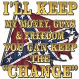 I'll Keep My......Rebel Flag Adult T-Shirt