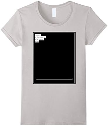 Women's Sarcasm and Puns: Insert Opinionated Statement Here. T-shirt Medium Silver