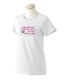 I MAY HAVE TWO FACES, BUT YOU'LL ONLY SEE ONE AT A TIME Ladies T-Shirt Pink Large