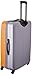 Nautica Ahoy Hardside Expandable 4-Wheeled Luggage-28 Inch Checked Size, Orange/Silver, 28