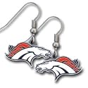 Denver Broncos Dangling Earrings - NFL Football Fan Shop Sports Team Merchandise