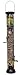 Droll Yankees CC24S 24-Inch Onyx Sunflower Tube Bird Feeder with Removable Base