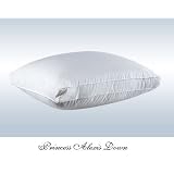 Princess Alexis Down Pillow, 800+ Fill Power, 100% Egyptian Cotton, 366 Thread Count by DownTown Company