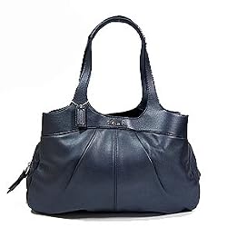 Authentic Coach Lexi Leather Satchel Bag 18829 Graphite Grey