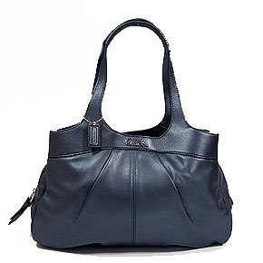 Authentic Coach Lexi Leather Satchel Bag 18829 Graphite Grey