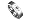 Blue Topaz and Diamond Three-Stone Titanium Ring, 4.0