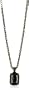 1928 Boutique Bonne Nuit Emerald Cut Pendant Necklace