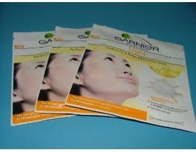 3x Garnier Light Perfect & Relax Whitening Mask Made From Thailand