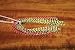 Fly Tying Material - Grizzly Barred Rubber Legs - medium / white