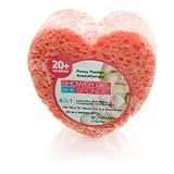 Spongeables Shower Gel In A Sponge (Red Heart) Peony Passion Aromatherapy