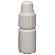 Wheaton White LDPE Dropping Bottle with Dropper Tip and Polypropylene Screw Cap