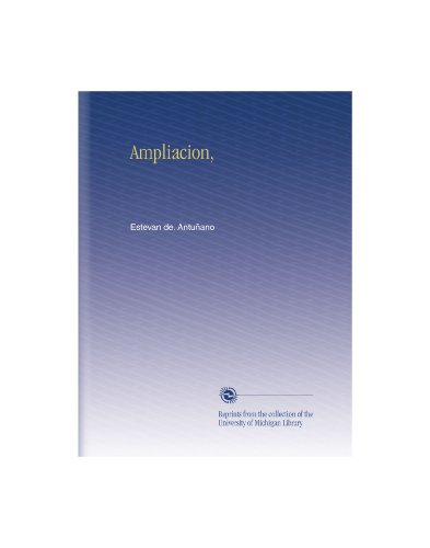 Ampliacion, (Spanish Edition)