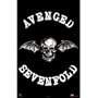Avenged Sevenfold Music Poster- Winged Skull