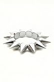 Silver Spike Stretch Bracelet