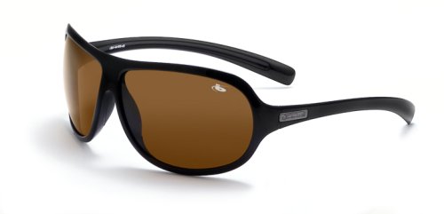 Bolle Fusion Belmont Sunglasses - Shiny Black TLB Dark
