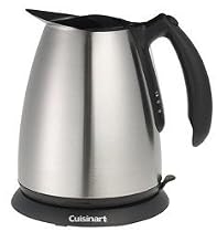 Cuisinart CJK-17BC Cordless Electric Jug Kettle, Brushed Stainless Steel, Kitchen & Housewares, Best Electric Water Kettle, Buy Electric Water Kettle, Cheap Electric Water Kettle