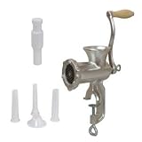 Meat Grinder #10 with Meat and Sausage Stuffer by TD Industrial