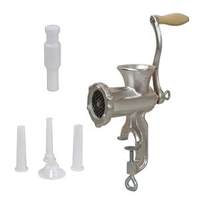 Meat Grinder #10 with Meat & Sausage Stuffer