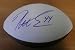 Heath Evans Signed Patriots Embroidered Football