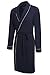Ekouaer Mens Knit Sleepwear Lightweight Short Spa Robe Bathrobe Eco-friendly