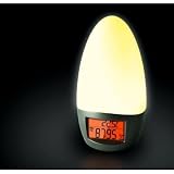 TFA Wake-UP Light mit Radio-Wecker schrittweise heller werdendes LED-Licht zum Simulieren des Sonnenaufgangs