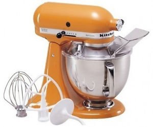 Kitchenaid Stand Mixer Tilt 5-quart Ksm150pstg Artisan 10-sp Tangerine Orange Fast Shipping By Fedex